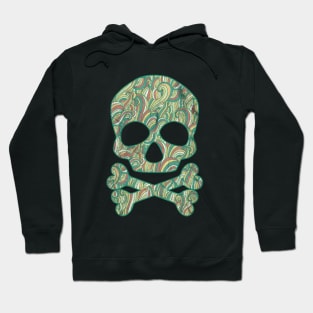 Skull and Bones Halloween Art Hoodie